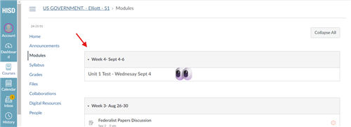 Module Page